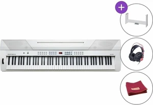 Kurzweil KA90-WH Wooden Stand SET Színpadi zongora White