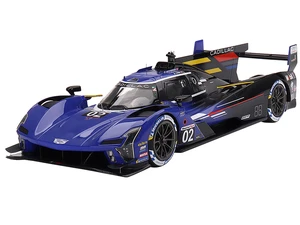 Cadillac V-Series.R 02 Earl Bamber - Alex Lynn - Richard Westbrook "Cadillac Racing" GTP IMSA "24 Hours of Daytona" (2023) 1/18 Model Car by Top Spee