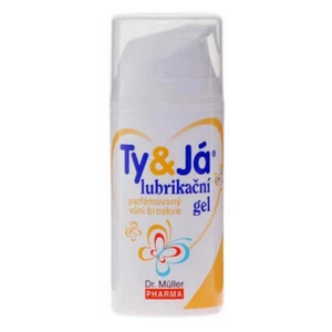 DR. MÜLLER Ty & Já Lubrikační parfémovaný gel vůní broskve 100 ml