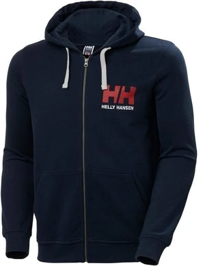 Helly Hansen Men's HH Logo Full Zip Pulóver Navy L