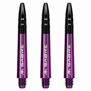 Násadky Mission Sabre Shafts Purple Tweenie 3ks