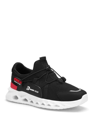 DARK SEER Black and White Men's Sneakers