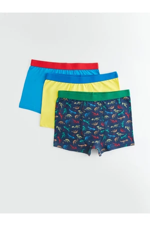 LC Waikiki Printed Cotton Boys' Boxer 3-Pack