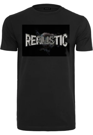 Realistic black t-shirt