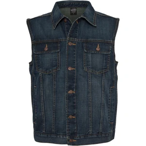 Denim vest denimblue