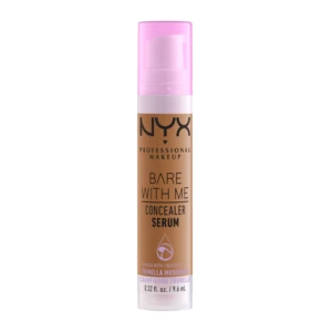 NYX PROFESSIONAL MAKEUP Bare With Me Zklidňující sérum a korektor 2v1- odstín 09 Deep Golden 9.6 ml