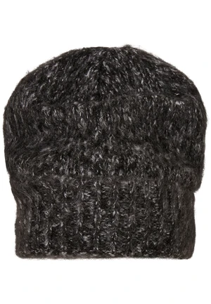 Knitted beanie - gray