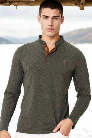 V4009 DEWBERRY MEN'S SWEATSHIRT-ANTHRACITE-1