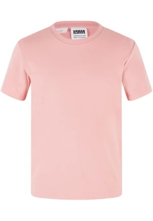 Girls' stretch T-shirt Jersey pink