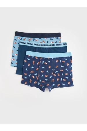 LC Waikiki Printed Boy's Boxer Set of 3