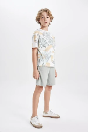 DEFACTO Boy's Basic Pique Shorts