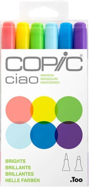 Copic Ciao Cartouche d'encre Brights 6 pièces