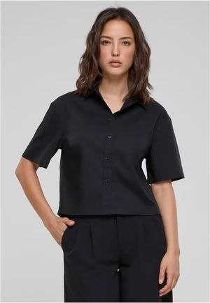 Women's oversized shirt black