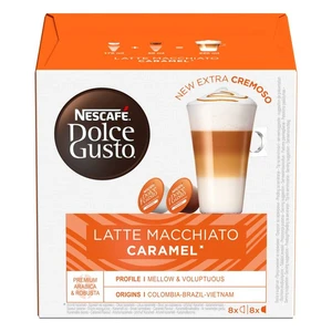 NESCAFÉ Dolce Gusto® Latte Macchiato Caramel kávové kapsle 16 ks