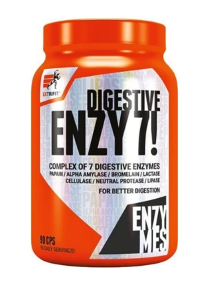 EXTRIFIT Enzy 7! Digestice Enzymes 90 kapslí