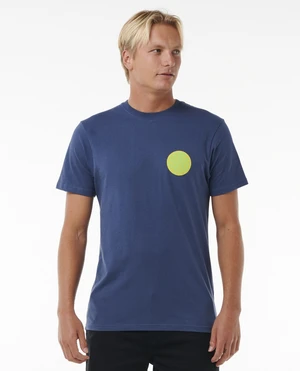 Rip Curl T-shirt WETTIE PASSAGE ICON TEE Washed Navy