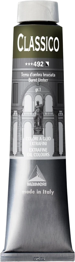 Maimeri Classico Farba olejna Burnt Umber 200 ml 1 szt