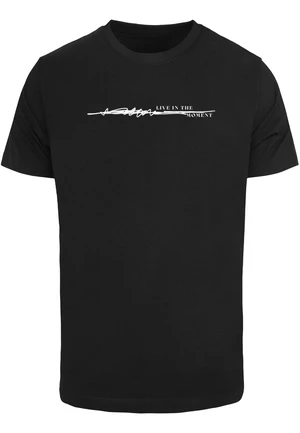 Men's T-shirt Live In The Moment black