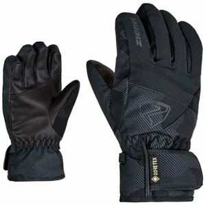 Ziener Leif GTX Black/Lime 5,5 Guantes de esquí