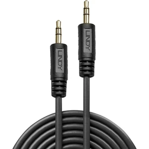 LINDY 35641 jack audio prepojovací kábel [1x jack zástrčka 3,5 mm - 1x jack zástrčka 3,5 mm] 1.00 m čierna