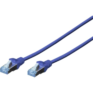 Digitus DK-1531-010/B RJ45 sieťové káble, prepojovacie káble CAT 5e SF/UTP 1.00 m modrá  1 ks