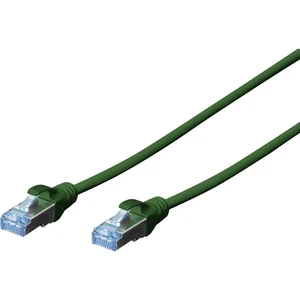 Digitus DK-1531-010/G RJ45 sieťové káble, prepojovacie káble CAT 5e SF/UTP 1.00 m zelená  1 ks