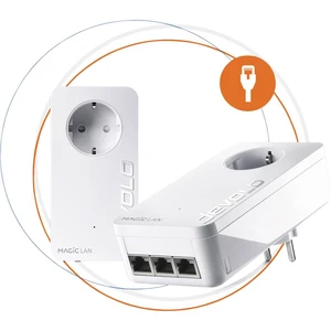 Devolo Magic 2 LAN triple Starter Kit EU Powerline Starter Kit 2.4 GBit/s