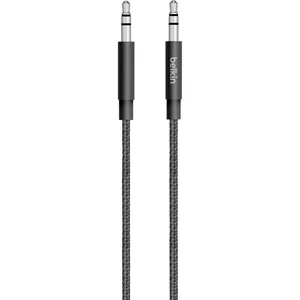 Belkin AV10164bt04-BLK jack audio prepojovací kábel [1x jack zástrčka 3,5 mm - 1x jack zástrčka 3,5 mm] 1.20 m čierna op