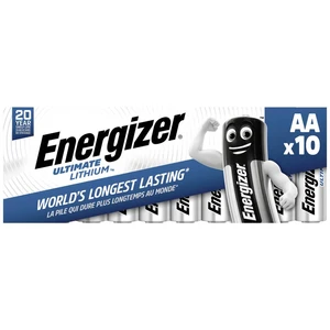 Energizer Ultimate FR6 tužková batéria typu AA lítiová 3000 mAh 1.5 V 10 ks