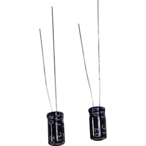 Weltron  subminiatúrny elektrolytický kondenzátor radiálne vývody  1.5 mm 4.7 µF 63 V 20 % (Ø x v) 4 mm x 7 mm 1 ks