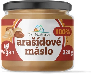 Dr.Natural Arašidový krém jemný 220g 100%