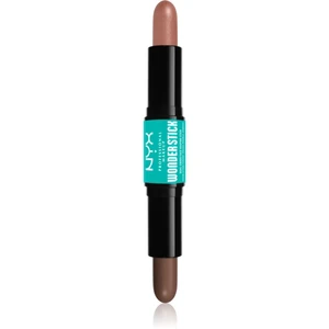 NYX Professional Makeup Wonder Stick Dual Face Lift obojstranná kontúrovacia tyčinka odtieň 03 Light Medium 2x4 g