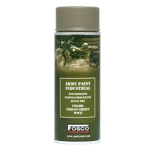 Barva ARMY ve spreji 400 ml FOSCO® - Indian Green WWII (Farba: Indian Green WWII)