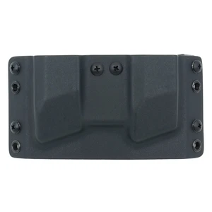 OWB CZ P-10 C / F - vonkajšie puzdro na dva pištoľové dvojradové zásobníky bez SweatGuard RH Holsters® – Čierna (Farba: Čierna)