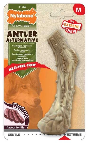 Nylabone Healthy Edibles Extreme Chew Antler Venison M