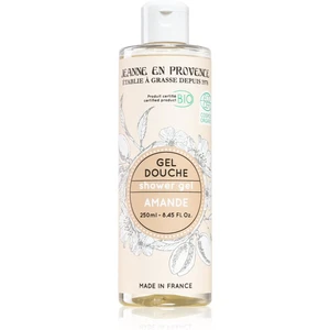 Jeanne en Provence BIO Almond vyživující sprchový gel v BIO kvalitě pro ženy 250 ml