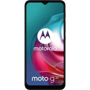 LTE smartphone Dual-SIM Motorola Moto G30, 16.5 cm (6.5 palec, 128 GB, 64 Megapixel, 8 Megapixel, 2 Megapixel, pastelová krémově bílá (lesk)