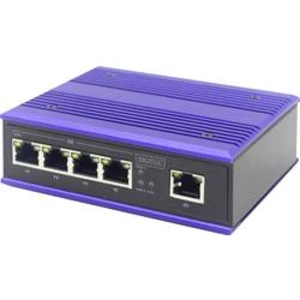 Průmyslový ethernetový switch Digitus, DN-650106, 8 portů, 10 / 100 MBit/s