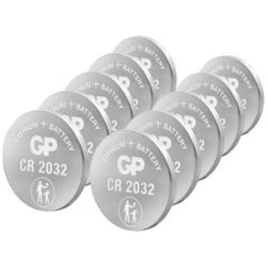 Knoflíkový článek CR 2032 lithiová GP Batteries GPCR2032-2CPU10 3 V 10 ks