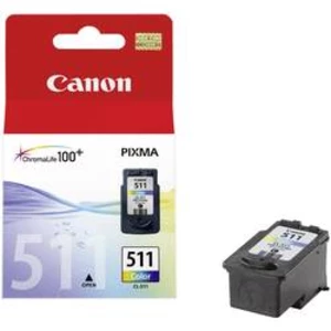 Canon Inkoustová kazeta CL-511 originál azurová, purppurová, žlutá 2972B001