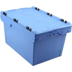 Univerzální box s odklápěcím víkem Profi Plus CrocoLid 40/32 Allit ProfiPlus CrocoLid 40/32 456661, (š x v x h) 600 x 349 x 400 mm, modrá