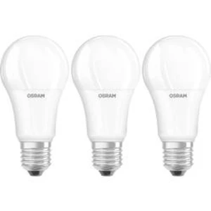 LED žárovka OSRAM 4058075819429 230 V, E27, 13 W = 100 W, teplá bílá, A+ (A++ - E), tvar žárovky, 3 ks