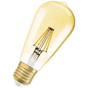 LED žárovka OSRAM 4052899962095 230 V, E27, 4 W = 32 W, zlatá, A++ (A++ - E), tvar pístu, vlákno, 1 ks