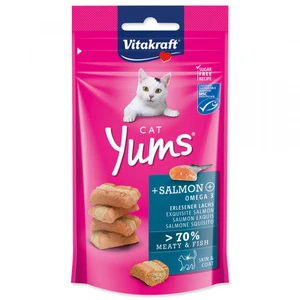 Pochoutka Vitakraft Cat Yums s lososem 40g