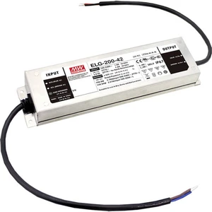 Mean Well ELG-200-12AB-3Y LED driver  konštantné napätie 192 W 8 - 16 A 11.2 - 12.8 V/DC stmievací funkcie 3v1, montáž n