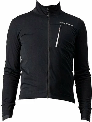 Castelli Go Jacket Light Black/White 2XL Bunda