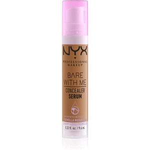 NYX Professional Makeup Bare With Me Concealer Serum hydratačný korektor 2 v 1 odtieň 09 Deep Golden 9,6 ml