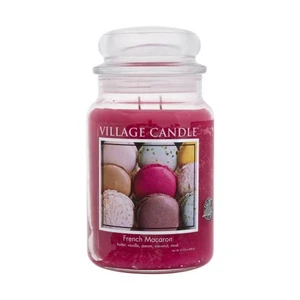 Village Candle French Macaron 602 g vonná svíčka unisex