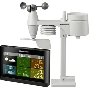 Bresser Optik 5-in-1 Comfort Wetter Center 7002550CM3000 digitálna bezdrôtová meteostanica Predpoveď pre 12 až 24 hodín