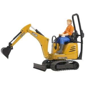 Bruder 62002 Mikrobagr JCB s figurkou